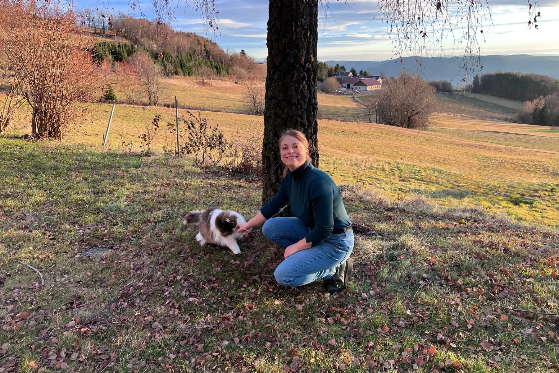 Romana Wiener am Jauerling